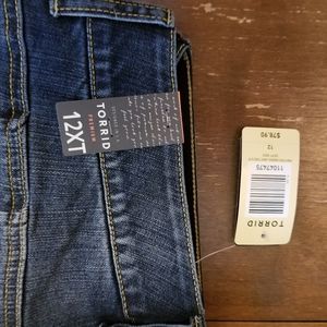 Torrid Bombshell Skinny Jeans 12 Extra Tall